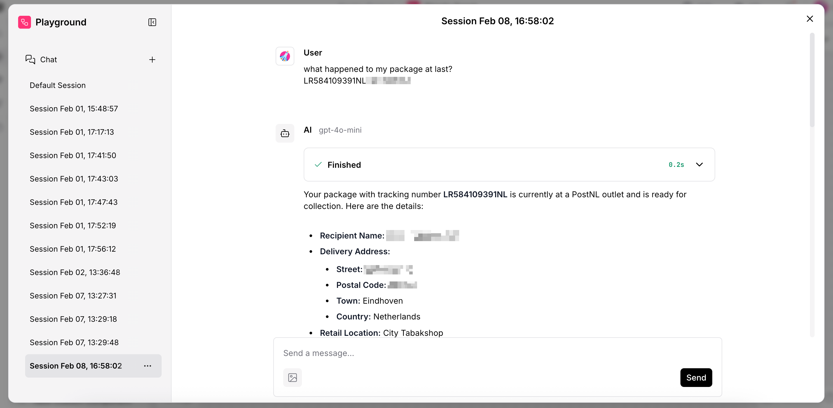 Agent Playground Demo